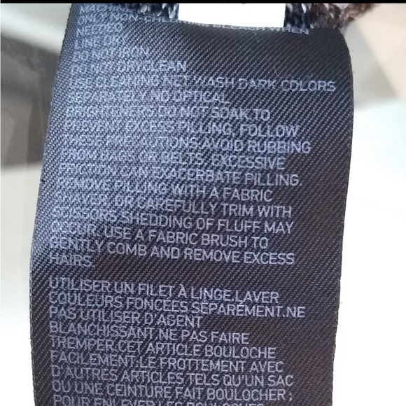 Uniqlo Grey Fleece Turtleneck Sweater Dress - Picture 3 of 5